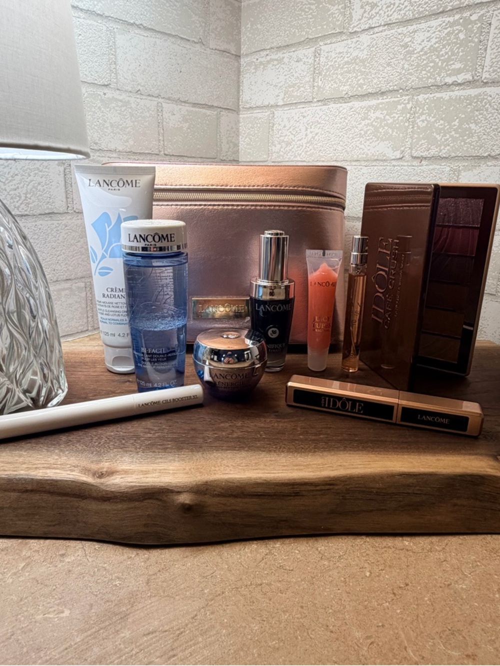 Lancôme Rose Gold Vanity Set